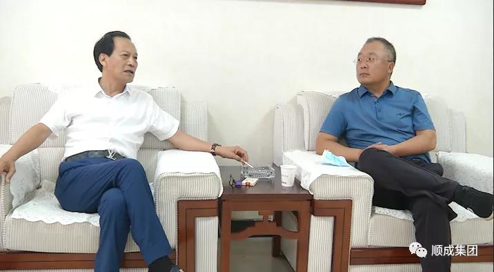 航天长征化学工程股份公司常务副总朱玉营莅临河南环亚集团集团调研